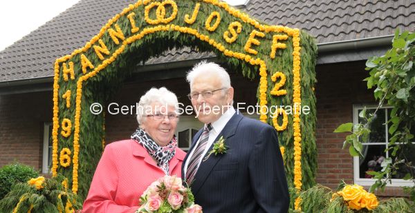 Goldenen Hochzeit Johanna und Josef Reummen